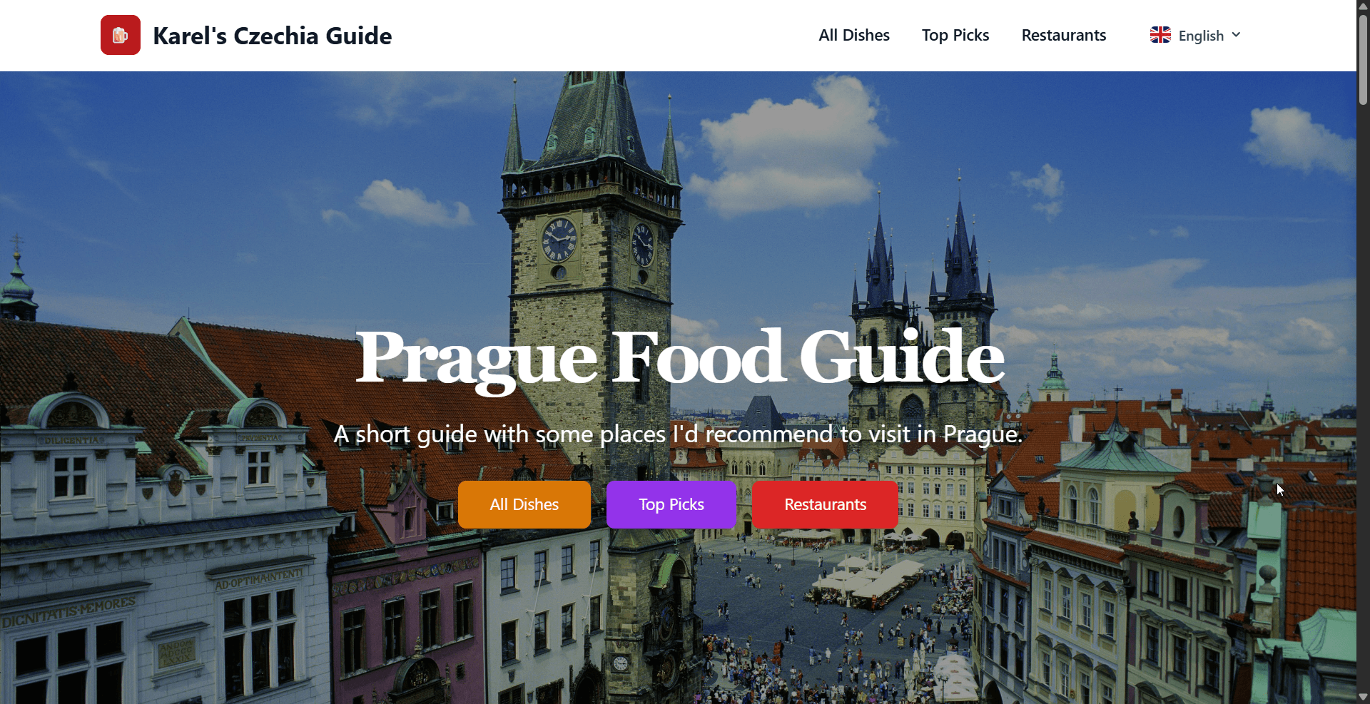 Czechia Guide project